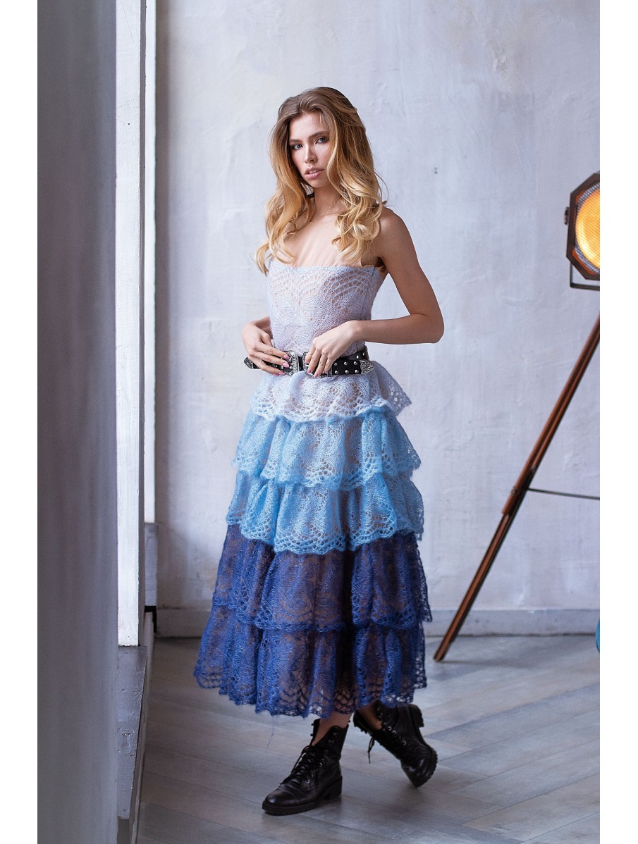 Сукня CRISTAL blue gradient