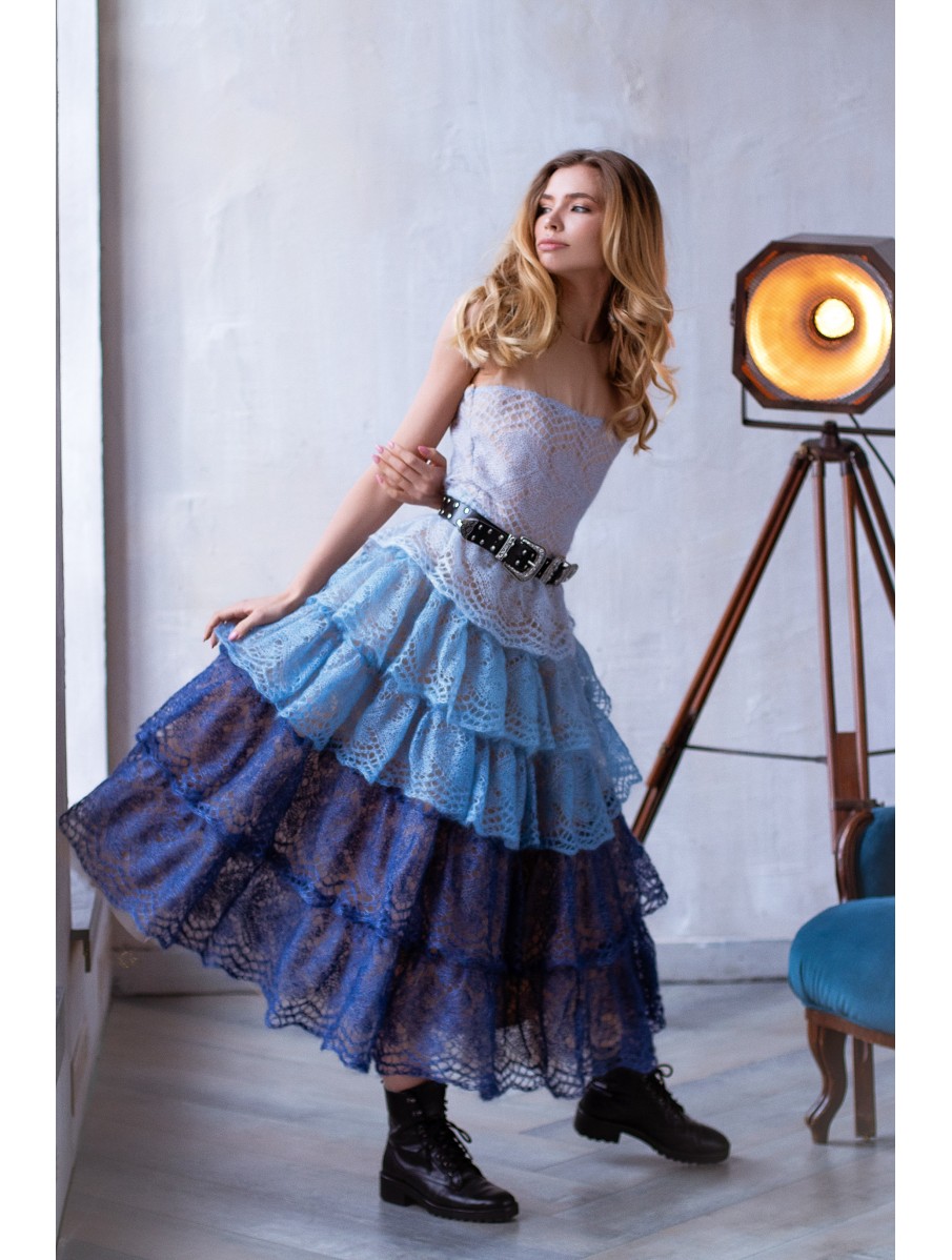 Сукня CRISTAL blue gradient