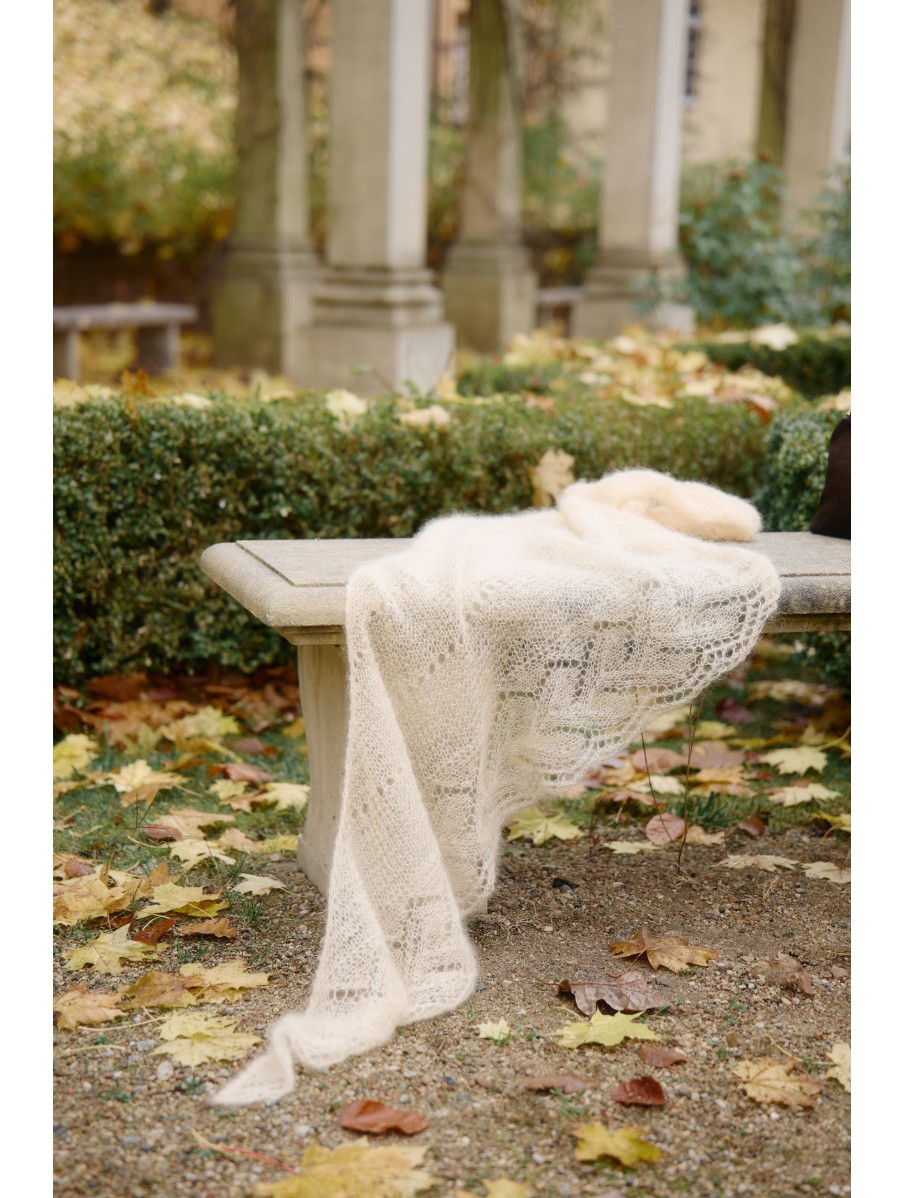 Шаль ISABELLE vanilla