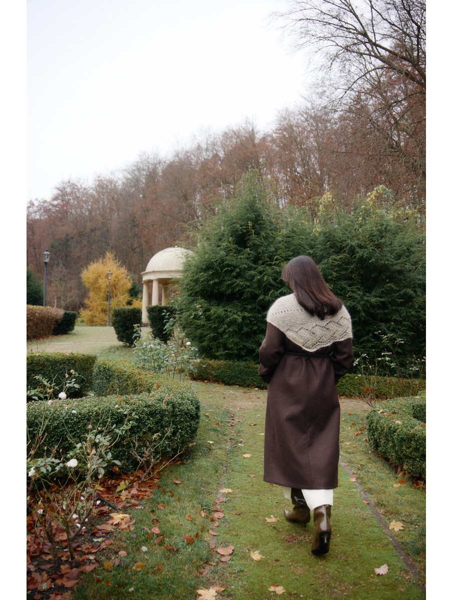 Шаль ISABELLE vanilla