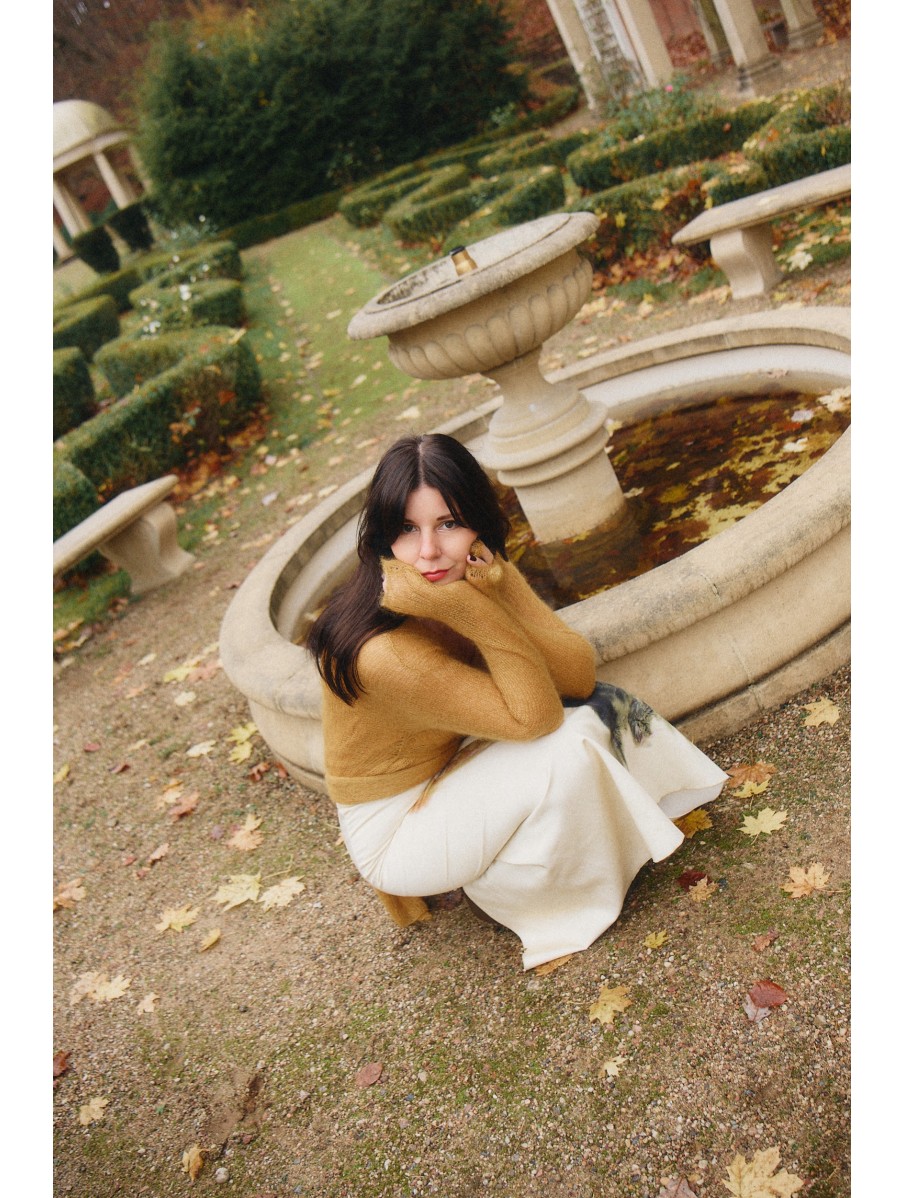 Светр BEATRICE mustard