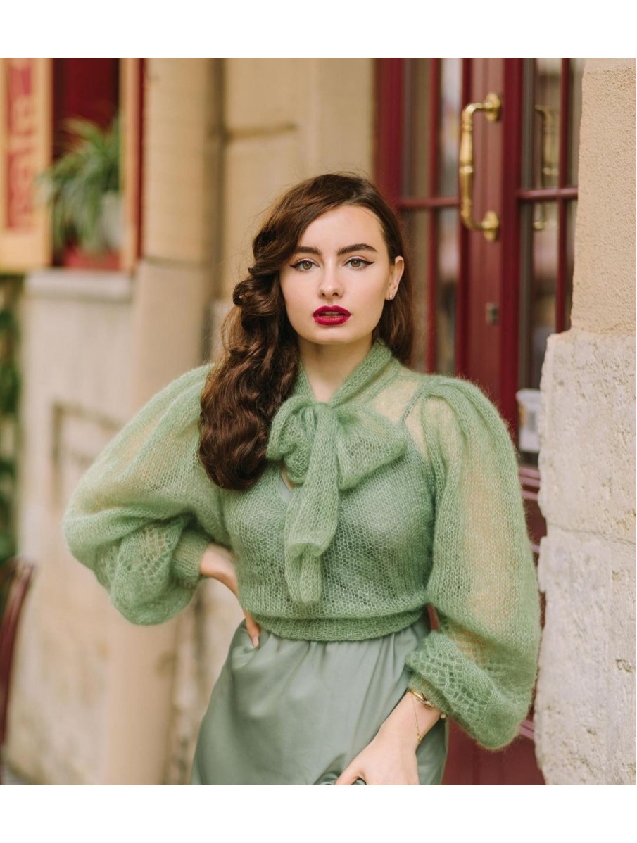 Светр ELISABETH green