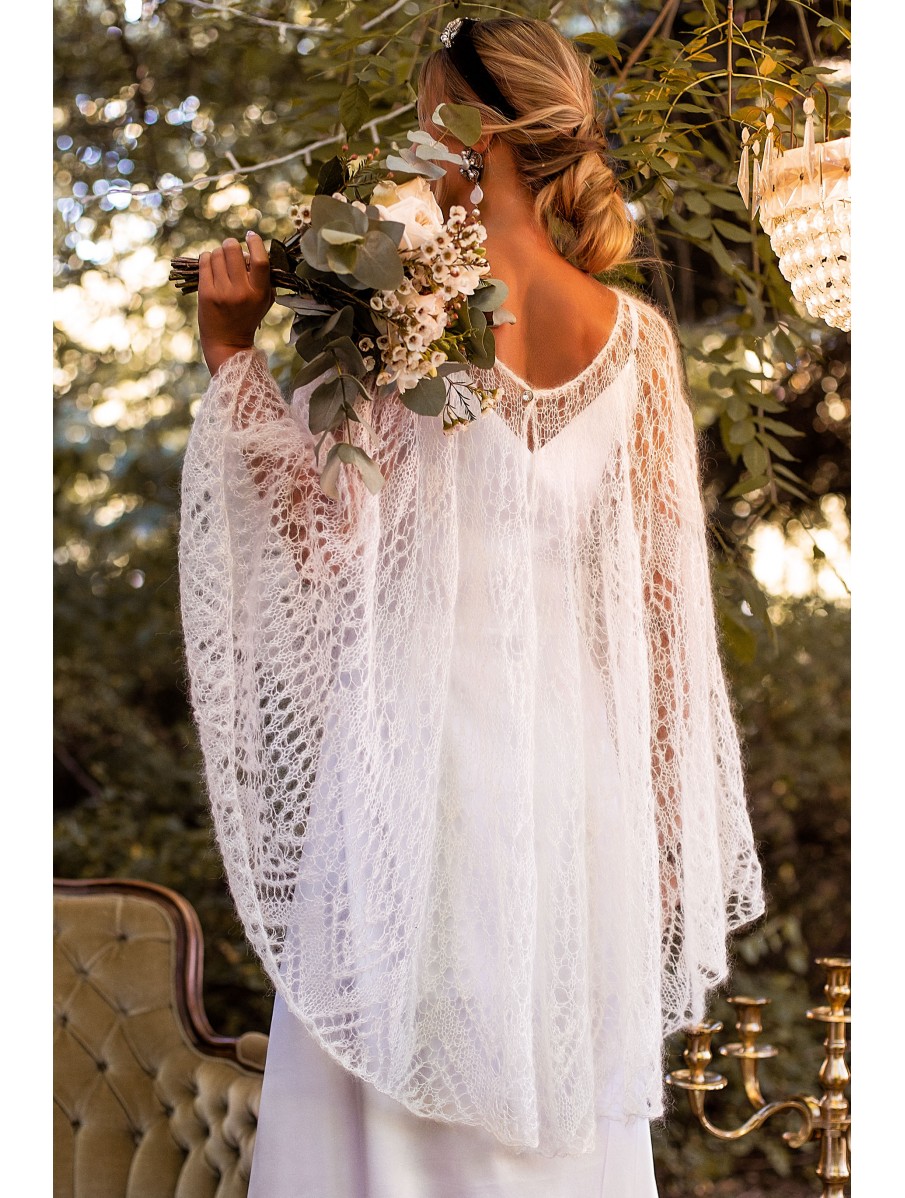 Шаль DEBORAH white