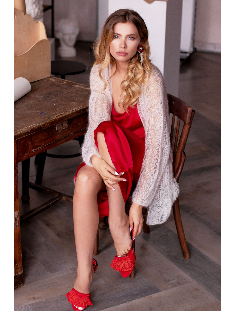 Кардиган CAROL white